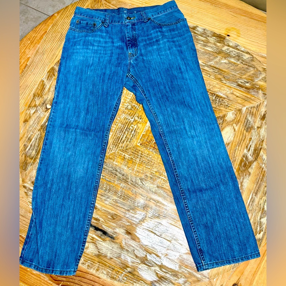 Urban Pipeline Jeans Men’s 34x32 Relaxed Fit Straight Blue Denim